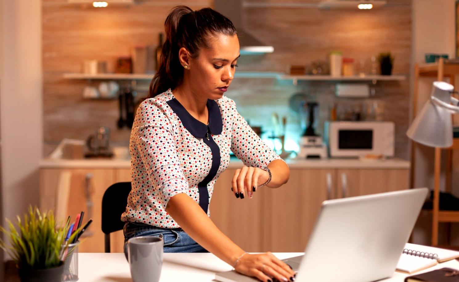 Momento di riflessione personale durante il percorso